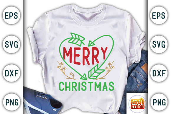 Christmas Quote Design, Merry Christmas Graphics