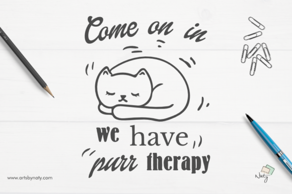 Come on in, We Have Purr Therapy Graphics