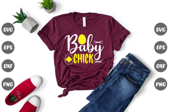 Easter Quote, Baby Chick Graphics