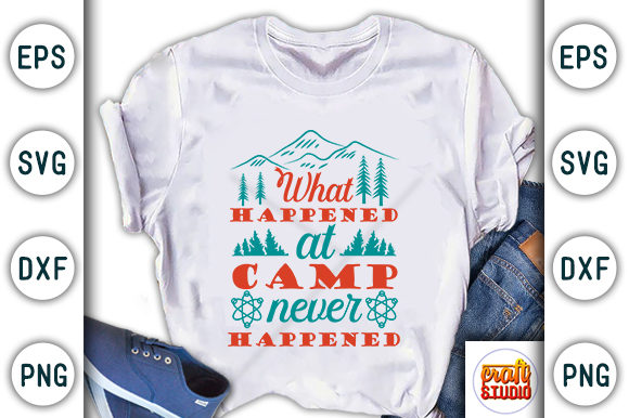 Hiking Quote Design, Graphics for T-Shirt Designs