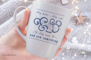 Illustration of a Sewing Machine: Graphics for Local Business